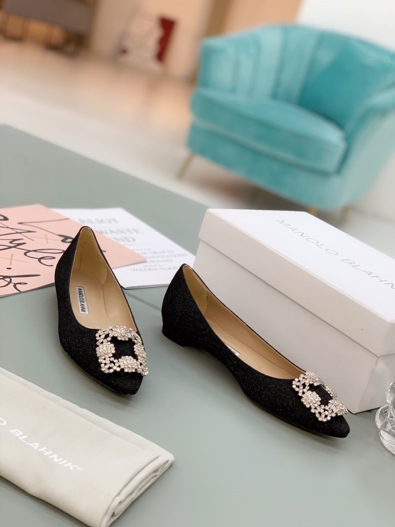 Manolo Blahnik flat shoes